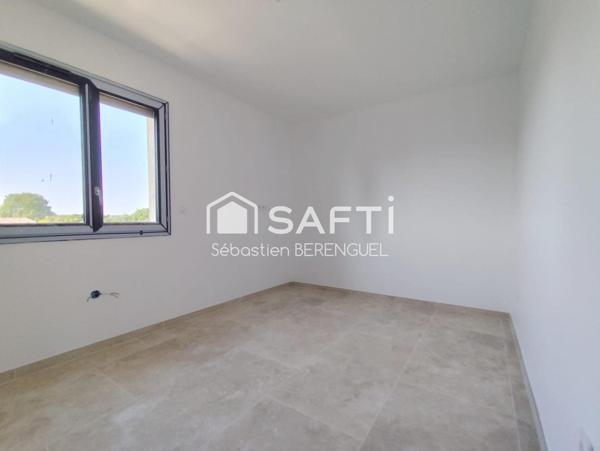 Pouzolles maison neuve T5, 134m², piscine, garage