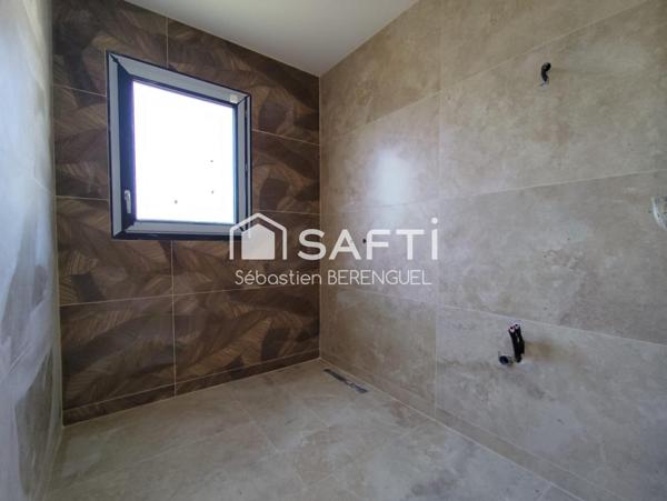 Pouzolles maison neuve T5, 134m², piscine, garage