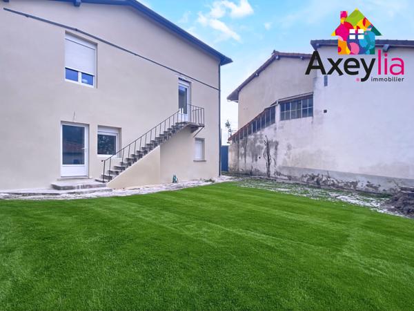 Vougy (42720) A VENDRE - VOUGY - MAISON ENTIÈREMENT RÉNOVÉE AVEC QUATRE CHAMBRES, TERRAIN ET STATIONNEMENTS