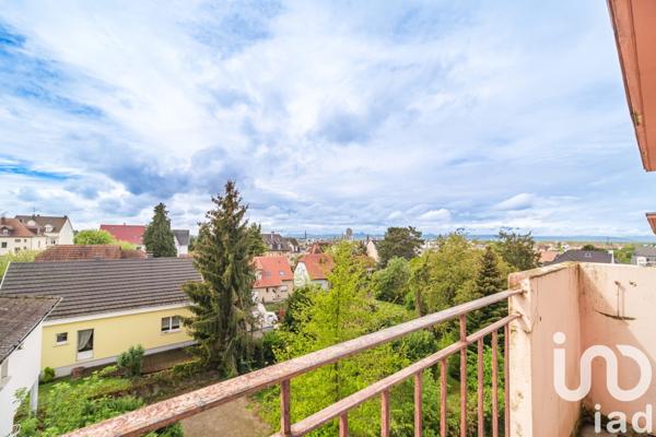 Appartement à vendre 4 pièces 70 m² Riedisheim