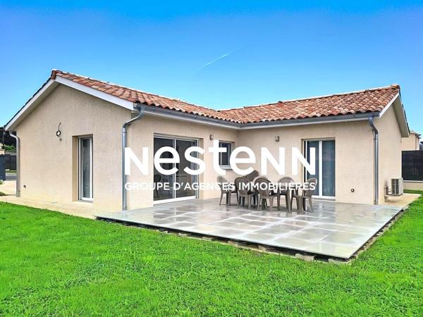 Rare à la vente :  Villa récente de plain-pied - 111 m² -
