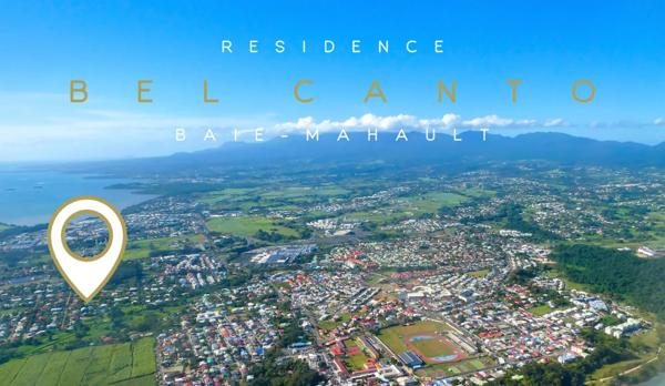 Appartement T3 neuf en rez-de-chaussée – 62,75 m² – 286 000 € - Baie Mahault 971