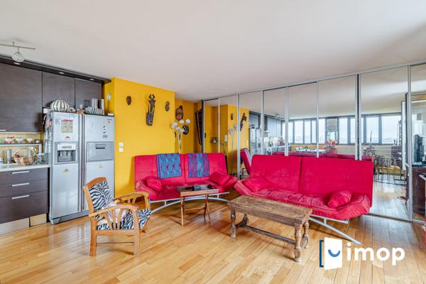 Métro Gallieni ligne 3 - Beau duplex de 92m2 avec grande terrasse