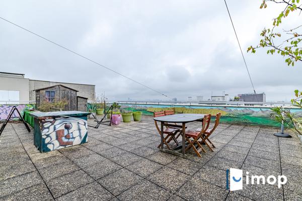 Métro Gallieni ligne 3 - Beau duplex de 92m2 avec grande terrasse