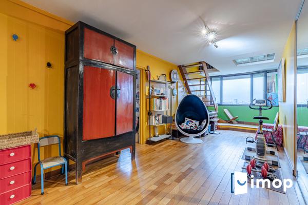 Métro Gallieni ligne 3 - Beau duplex de 92m2 avec grande terrasse