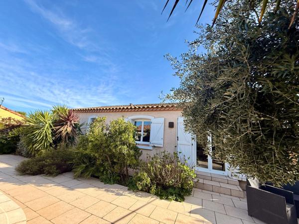 Maison plain-pied à vendre 7 pièces RIEUX MINERVOIS (11) 178m2 habitables dont gite de 50m2 sur terrain 725m2 avec piscine