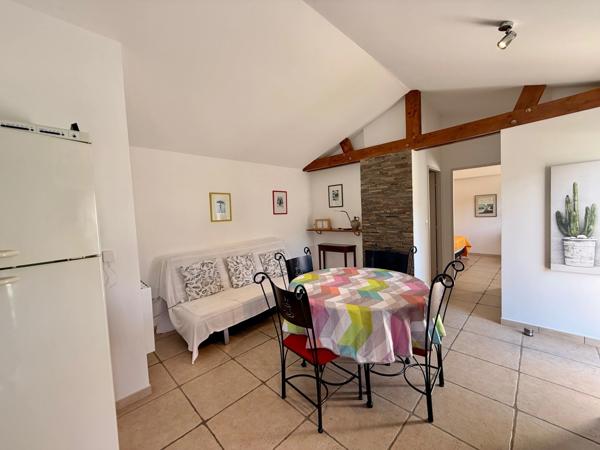 Maison plain-pied à vendre 7 pièces RIEUX MINERVOIS (11) 178m2 habitables dont gite de 50m2 sur terrain 725m2 avec piscine