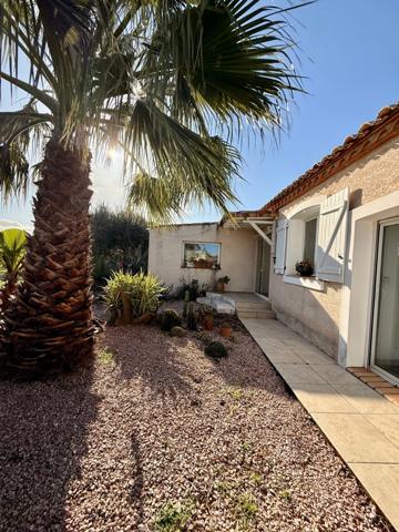 Maison plain-pied à vendre 7 pièces RIEUX MINERVOIS (11) 178m2 habitables dont gite de 50m2 sur terrain 725m2 avec piscine