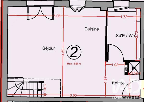 Maison à vendre 3 pièces 54 m² Neuilly-Plaisance