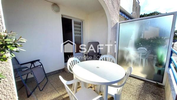 Face à la mer, au Sables-d’Olonne – Appartement 21 m² avec terrasse