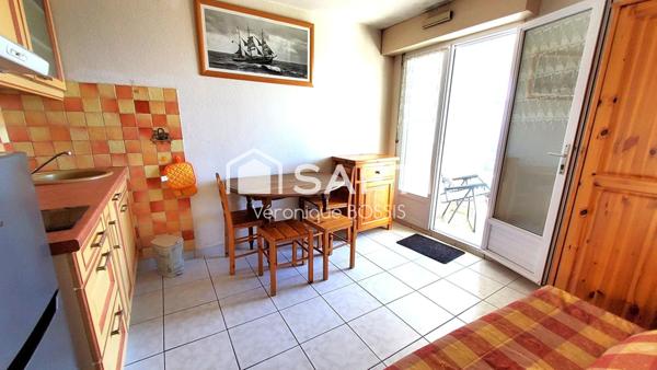 Face à la mer, au Sables-d’Olonne – Appartement 21 m² avec terrasse