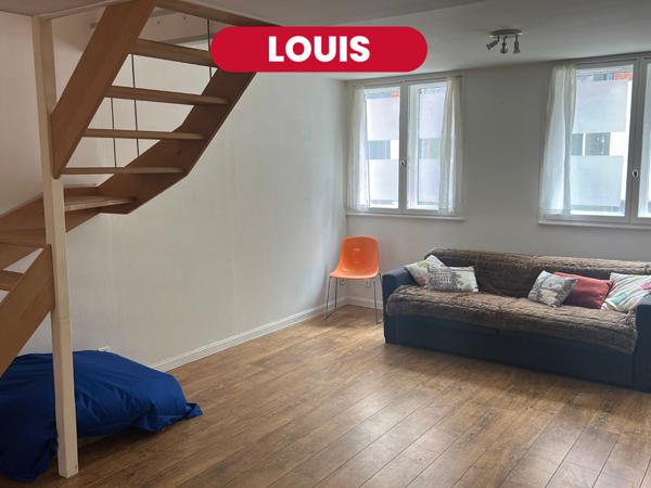 Louis - Duplex 3 pièces + terrasse - Quai du Wault