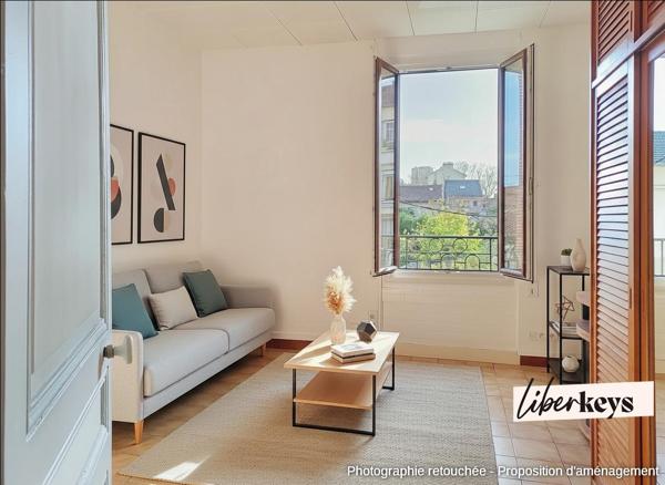 Studio de 22m² - Vue sur jardin - Clos Montholon - Malakoff