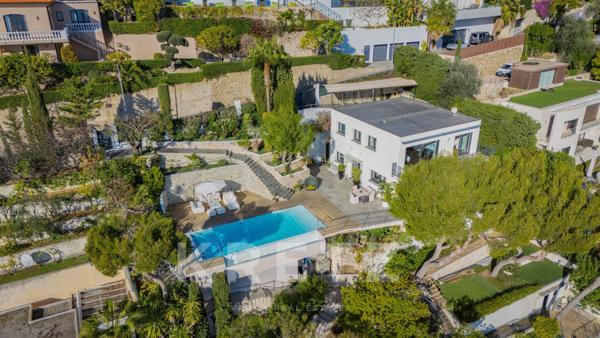 Villa contemporaine - Eze Bord de Mer - Vue panoramique