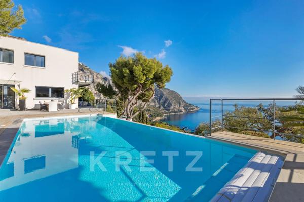 Villa contemporaine - Eze Bord de Mer - Vue panoramique