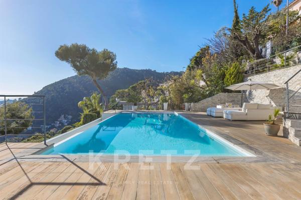 Villa contemporaine - Eze Bord de Mer - Vue panoramique