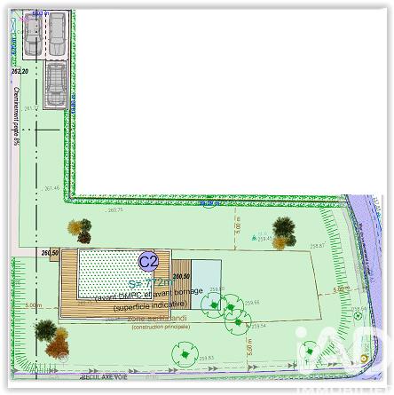 Terrain à vendre 772 m² La Gaude