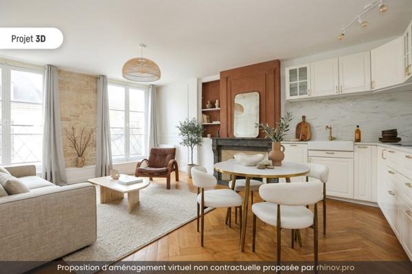 Appartement à vendre |  Tours |  2 pièces | 48 m²