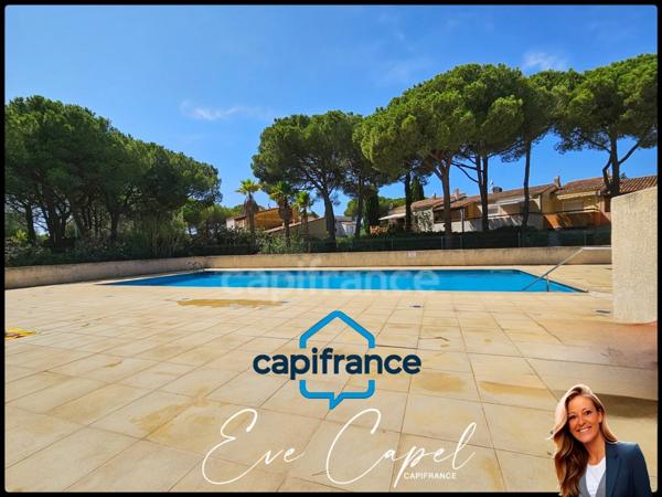 Appartement à vendre 2 pièces LE CAP D'AGDE (34), Secteur PINEDE, Appartement T2 + CABINE avec Stationnement privatif + Piscine