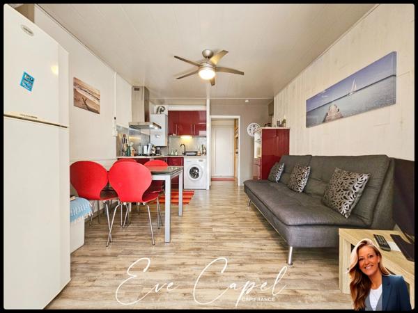 Appartement à vendre 2 pièces LE CAP D'AGDE (34), Secteur PINEDE, Appartement T2 + CABINE avec Stationnement privatif + Piscine