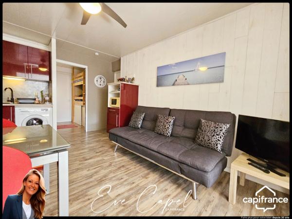 Appartement à vendre 2 pièces LE CAP D'AGDE (34), Secteur PINEDE, Appartement T2 + CABINE avec Stationnement privatif + Piscine