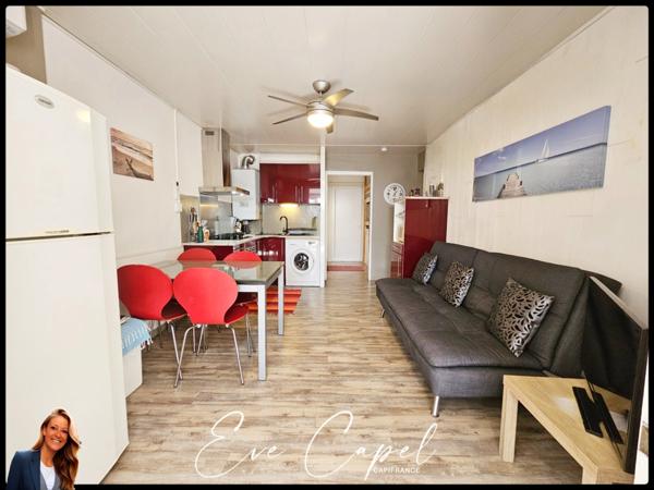 Appartement à vendre 2 pièces LE CAP D'AGDE (34), Secteur PINEDE, Appartement T2 + CABINE avec Stationnement privatif + Piscine