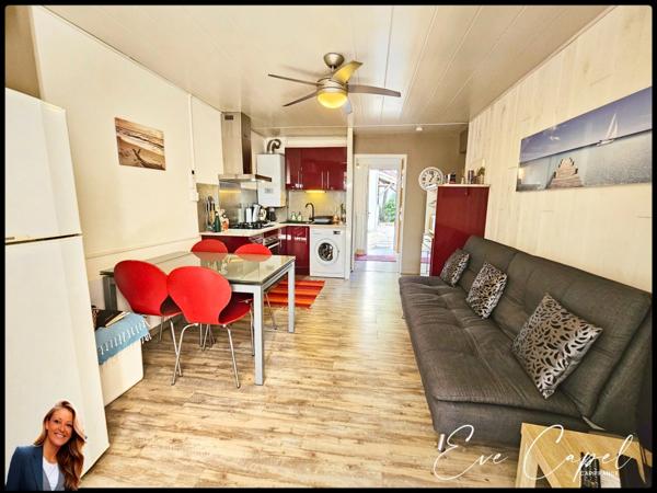 Appartement à vendre 2 pièces LE CAP D'AGDE (34), Secteur PINEDE, Appartement T2 + CABINE avec Stationnement privatif + Piscine
