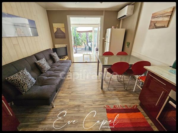 Appartement à vendre 2 pièces LE CAP D'AGDE (34), Secteur PINEDE, Appartement T2 + CABINE avec Stationnement privatif + Piscine