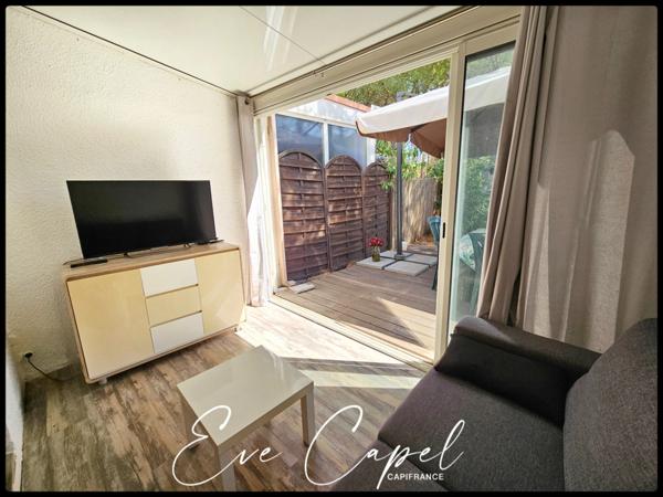 Appartement à vendre 2 pièces LE CAP D'AGDE (34), Secteur PINEDE, Appartement T2 + CABINE avec Stationnement privatif + Piscine
