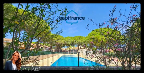 Appartement à vendre 2 pièces LE CAP D'AGDE (34), Secteur PINEDE, Appartement T2 + CABINE avec Stationnement privatif + Piscine