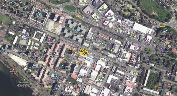 TERRAIN RARE ET EXCEPTIONNEL à POINTE-à-PITRE