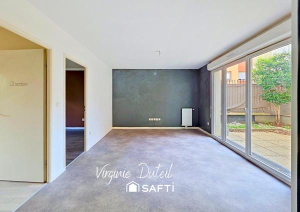 T3 57 m², 2 chambres, jardin privatif et parking