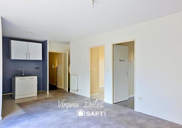 T3 57 m², 2 chambres, jardin privatif et parking