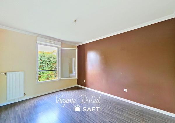T3 57 m², 2 chambres, jardin privatif et parking
