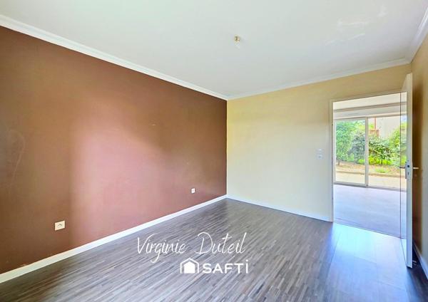T3 57 m², 2 chambres, jardin privatif et parking