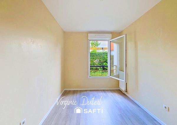 T3 57 m², 2 chambres, jardin privatif et parking