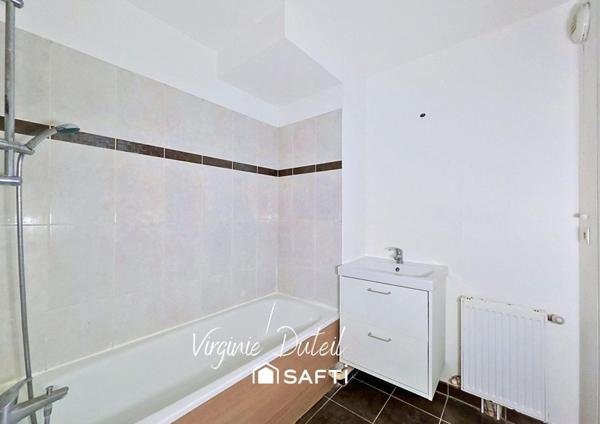 T3 57 m², 2 chambres, jardin privatif et parking