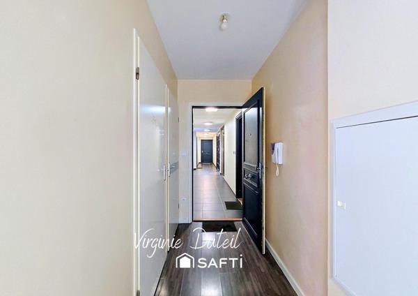T3 57 m², 2 chambres, jardin privatif et parking