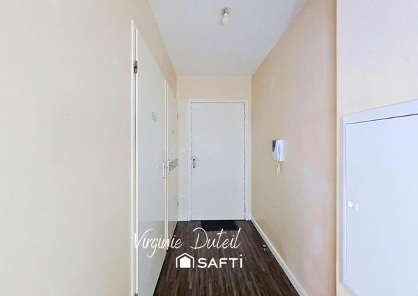 T3 57 m², 2 chambres, jardin privatif et parking