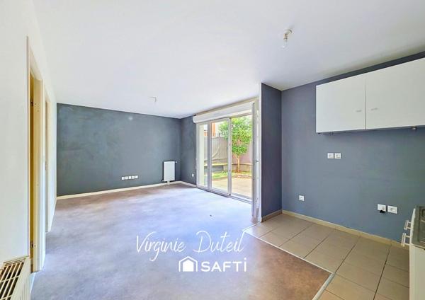 T3 57 m², 2 chambres, jardin privatif et parking