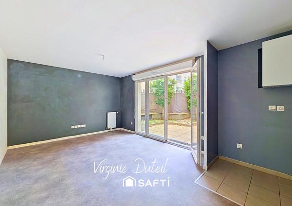 T3 57 m², 2 chambres, jardin privatif et parking
