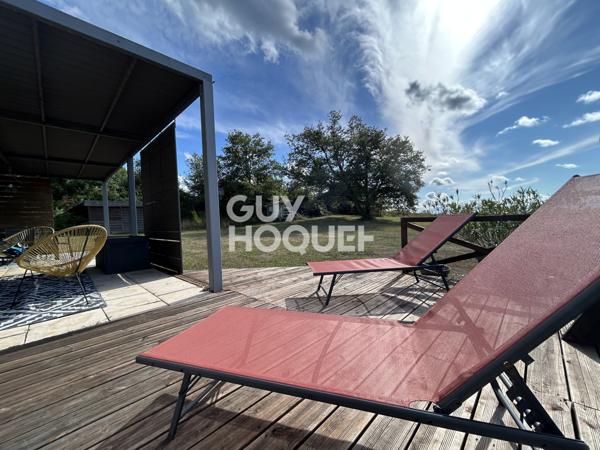 Belle maison d'architecte au cœur de la nature