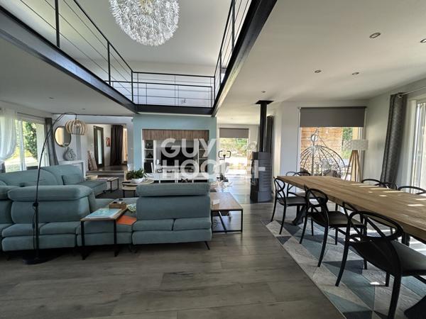 Belle maison d'architecte au cœur de la nature