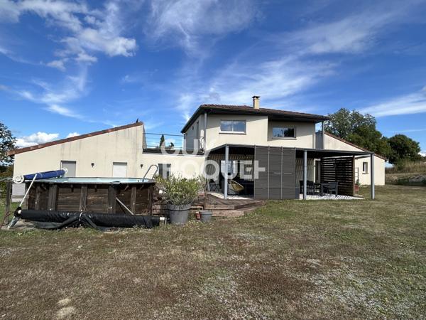 Belle maison d'architecte au cœur de la nature