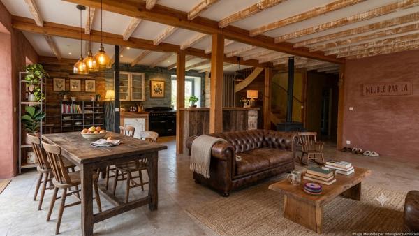 Vente fermette 209 m² 8 Pièces Montaigu-de-Quercy