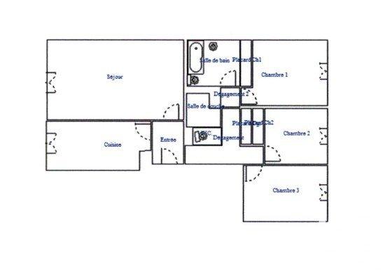 Appartement à vendre 5 pièces 100 m² Le Chesnay-Rocquencourt