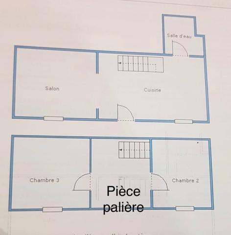 Maison à vendre 4 pièces MOISSON (78) - 2 chambres - cave -