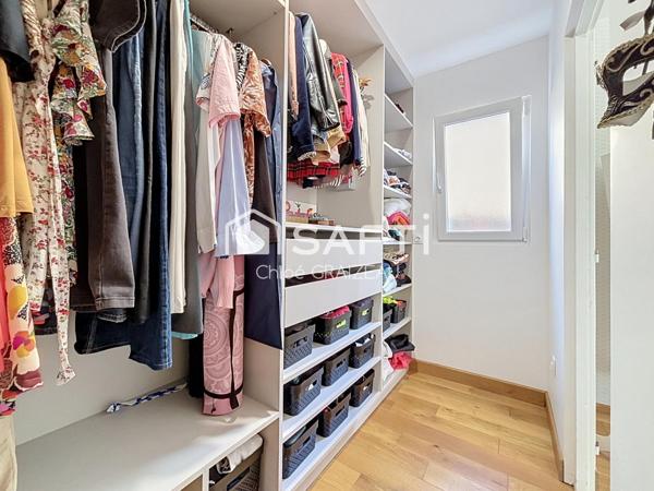 Maison de plain-pied, 4 chambres, bureau, garage