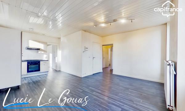 Appartement de 75m² 3 chambres, jardin et stationnement privatif