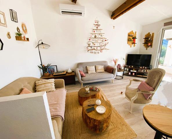 Charmante maison 3 chambres proche du golf avec aperçu mer.